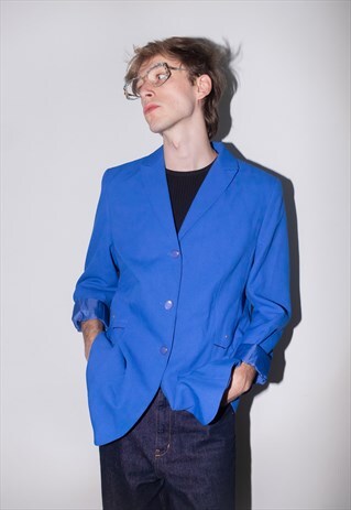 VINTAGE 00S BLUE BLAZER