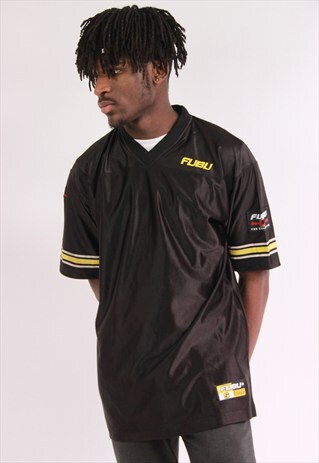 VINTAGE FUBU BLACK JERSEY