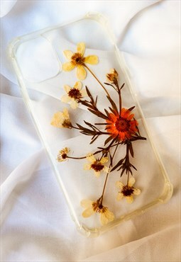 iPhone 11 Pressed Flower Phone Case/ Real Flower Case