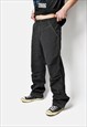 Armani Jeans Hip Hop black jeans for men vintage Y2K 00s era