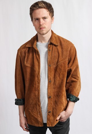 VINTAGE SUEDE SHIRT