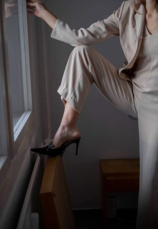 OVERALL & BLAZER TROUSER SUIT