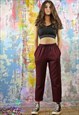 MAROON TROUSERS