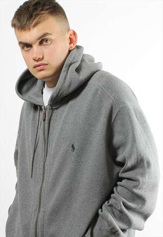VINTAGE POLO RALPH LAUREN FULL ZIP HOODIE