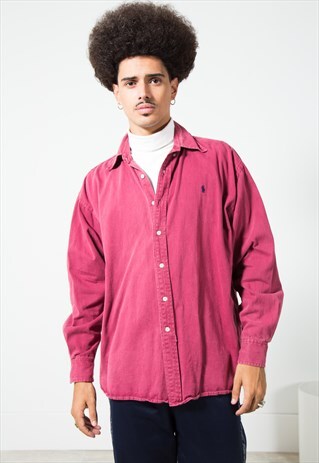 VINTAGE POLO RALPH LAUREN SHIRT / S4950