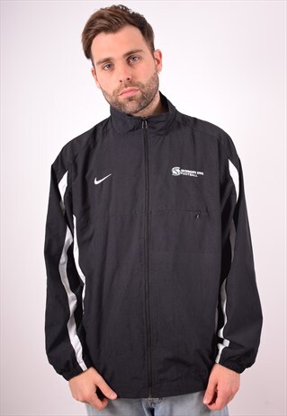 NIKE MENS VINTAGE SACRAMENTO TRACKSUIT TOP JACKET XL 90S