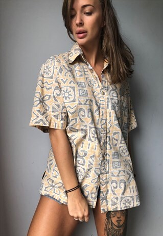 OVERSIZED RETRO 90S 80S VINTAGE UNISEX FESTIVAL SHIRT