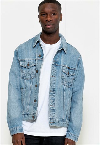 90S VINTAGE BLUE DENIM JACKET