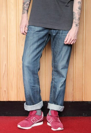 VINTAGE BLUE 506 LEVI'S JEANS