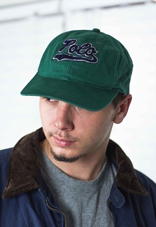VINTAGE POLO SPORT RALPH LAUREN BASEBALL CAP LOGO 90S X 3.2