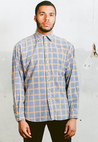 VINTAGE PATTERNED CORDUROY SHIRT