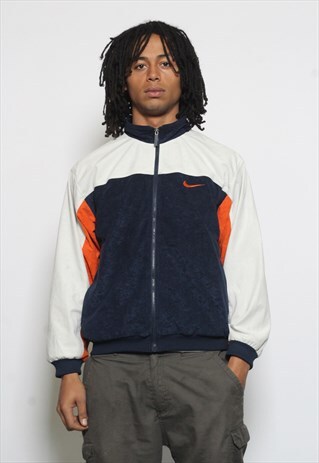 VINTAGE NIKE BLUE TRACK JACKET