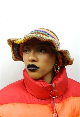 MULI BEIGE CROCHET HANDMADE HAT