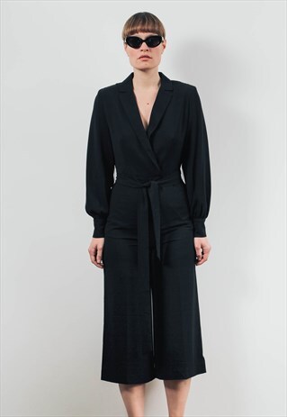 SIMPLE BLACK PLAYSUIT