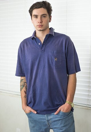 VINTAGE TOMMY HILFIGER TOP POLO SHIRT 90S L 10.2
