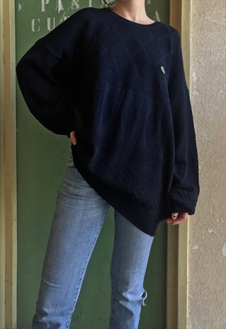 MADE IN FRANCE VINTAGE LACOSTE OVERSIZED WOOL SWEATER
