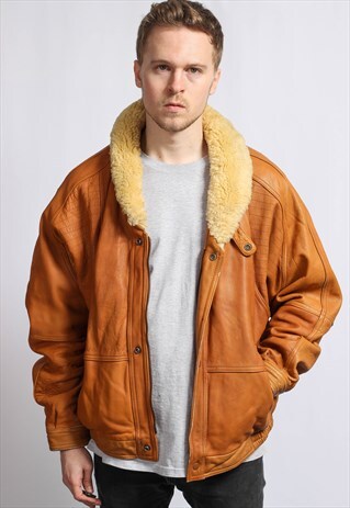 VINTAGE LEATHER JACKET