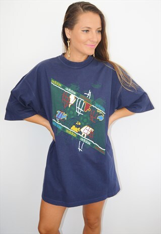80S ADIDAS TREFOIL VINTAGE T-SHIRT MADE IN YUGOSLAVIA