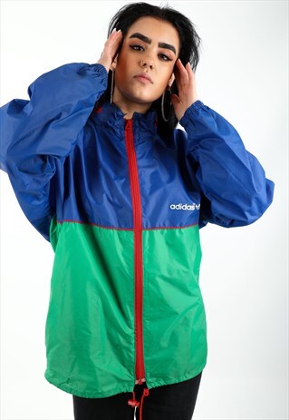 VINTAGE ADIDAS WINDBREAKER JACKET NJ156