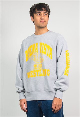 VINTAGE USA SWEATSHIRT WRESTLING LAKE BUENA VISTA