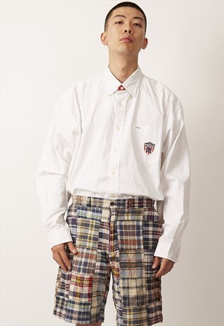 RARE POLO RALPH LAUREN VINTAGE CHECK 90'S SHORTS