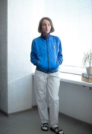 VINTAGE 90'S BLUE SPORTS TOP