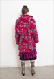 VINTAGE 90S FAUX FUR COAT