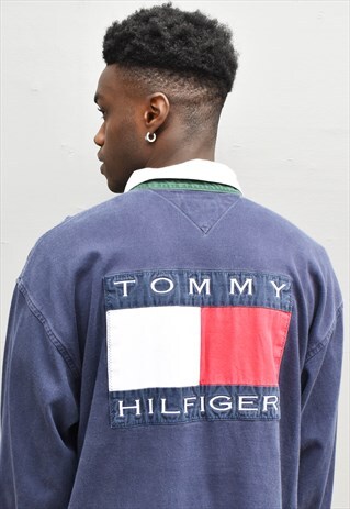 RARE VINTAGE 90S TOMMY HILFIGER POLO TOP