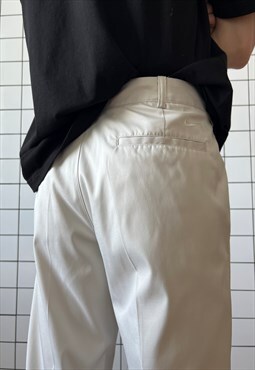 Vintage NIKE Pants Trousers Beige