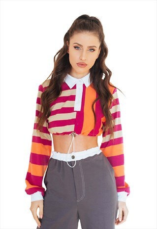KNIT CROPPED TOP