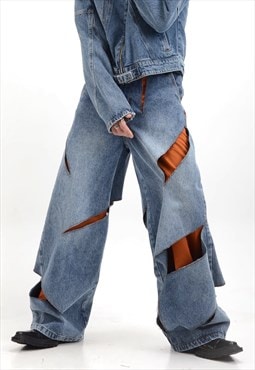Men's heavy double layer jeans S VOL.4