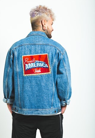 VINTAGE 80S ORIGINAL LEE BASIC DENIM JACKET/ S6725