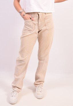 Vintage Corduroy Trousers Beige