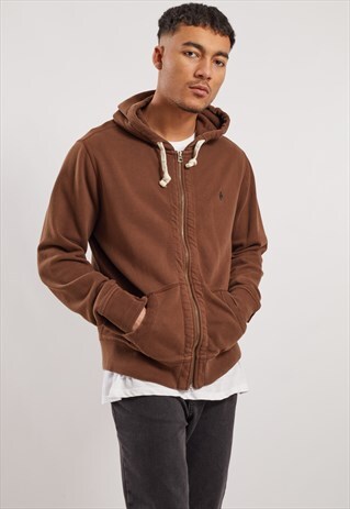 VINTAGE RALPH LAUREN ZIP-UP HOODIE