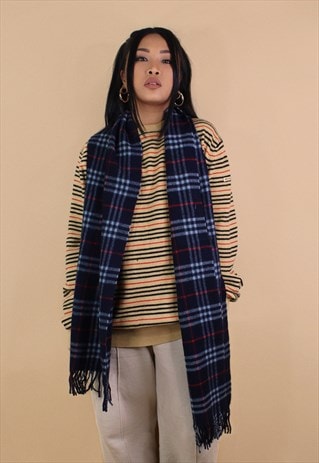 VINTAGE BURBERRY NOVA CHECK SCARF