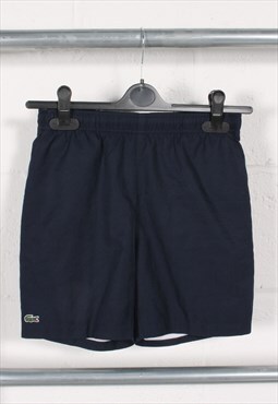 Vintage Lacoste Shorts in Navy Summer Gym Sportswear XS