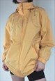 Vintage Y2k Orange Waterproof Jacket 90s Keppler