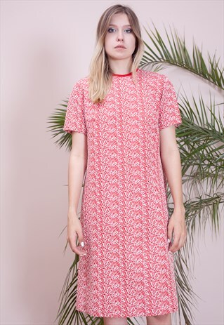 ADORABLE VINTAGE PSYCHODELIC MOD DRESS FROM THE 60S