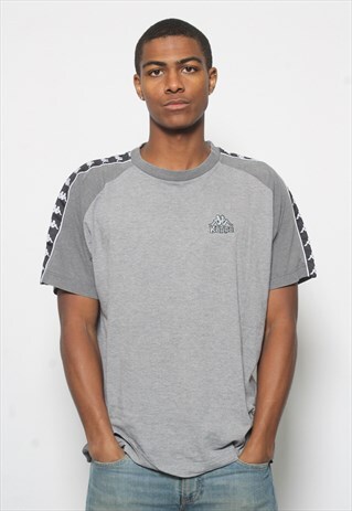 VINTAGE KAPPA TAPE LOGO T-SHIRT