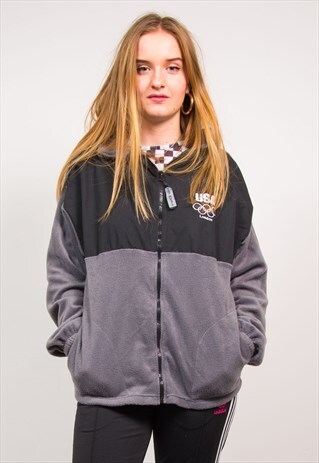 VINTAGE 90'S USA OLYMPICS FLEECE JACKET