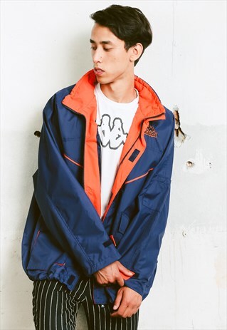 VINTAGE 90S KAPPA WINDBREAKER JACKET