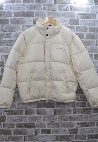 vintage tommy puffer jacket