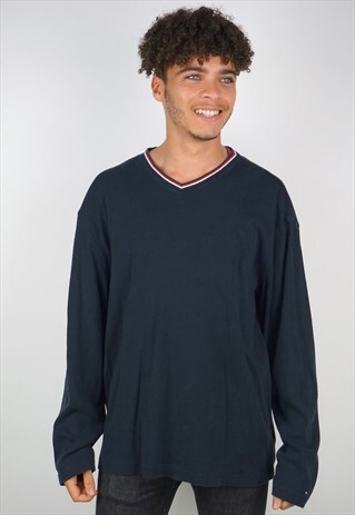 VINTAGE 90'S TOMMY HILFIGER PULLOVER SWEATSHIRT