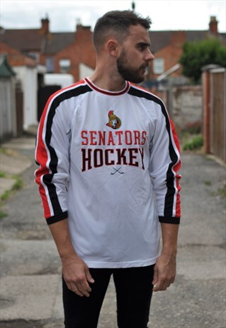 NHL SENATORS HOCKEY LONG SLEEVE JERSEY