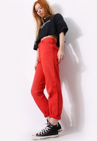 VINTAGE RED LEVIS JEANS RARE