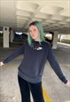 VINTAGE NIKE 90S NIKE BLACK SWOOSH SWEATSHIRT