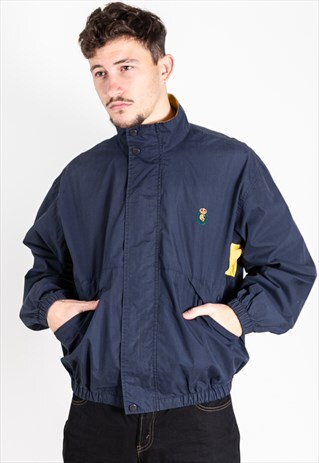 VINTAGE 80S CHAPS BY POLO RAPH L SHELL SPORT JACKET / S0850