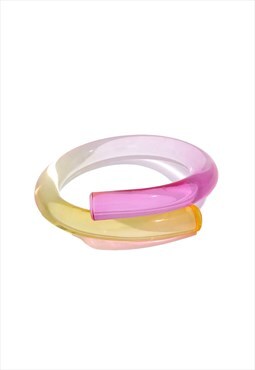 Rainbow Clear Ring