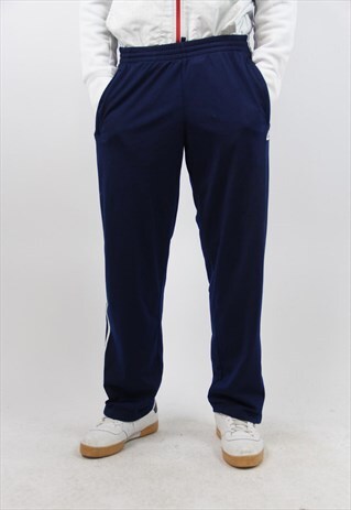 VINTAGE ADIDAS 90S NAVY TRACKSUIT BOTTOMS