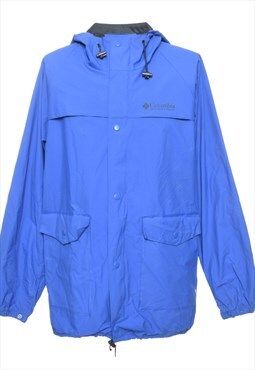 Columbia Blue Raincoat - L